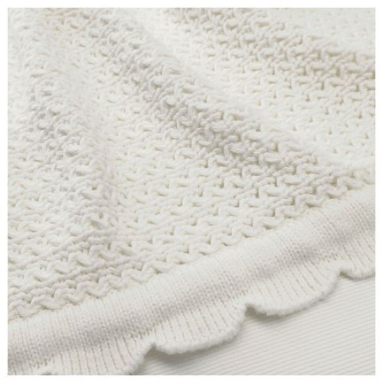 IKEA GULSPARV - bebek battaniyesi, 70x90 cm (beyaz)