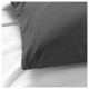 IKEA NATTJASMIN - yastık kılıfı, 50x60 cm (koyu gri)