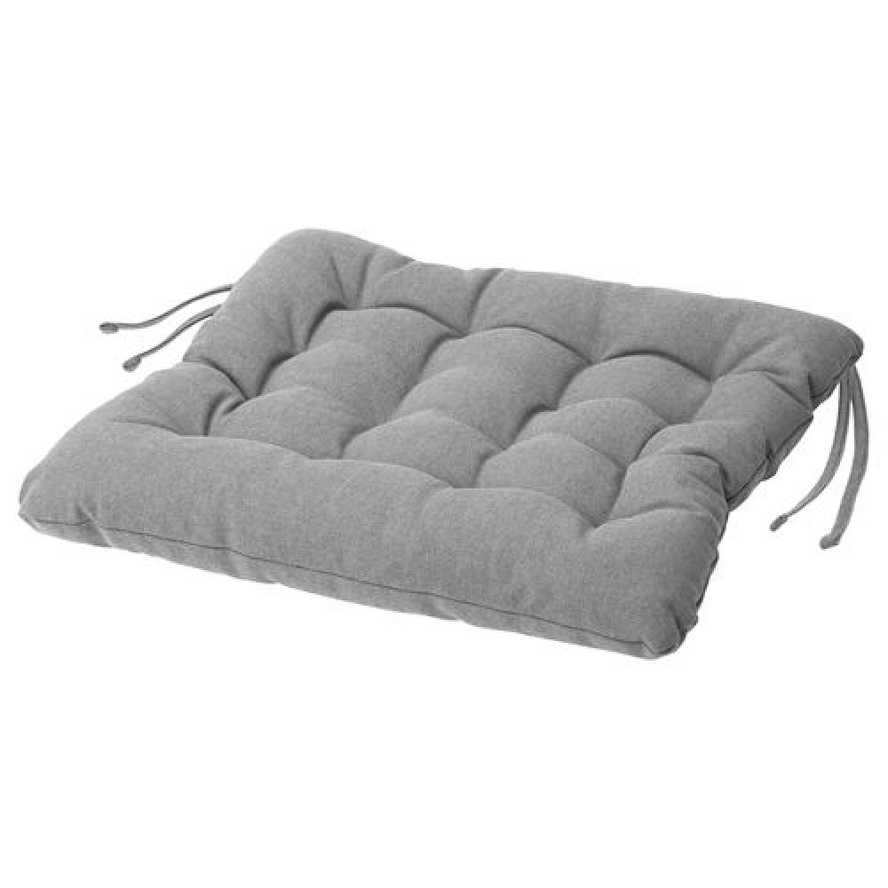 IKEA VIPPÄRT - sandalye minderi, 38x38x6.5 cm (koyu gri)