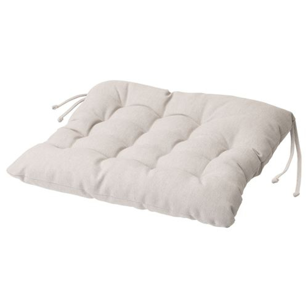 IKEA VIPPÄRT - sandalye minderi, 38x38x6.5 cm (bej)