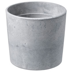 IKEA BOYSENBÄR - beton saksı, 12 cm (açık gri)