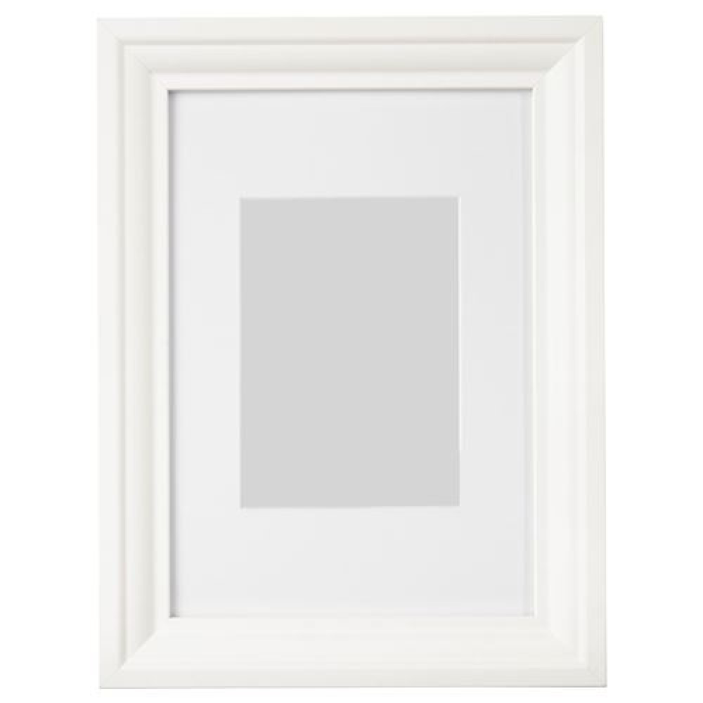 IKEA EDSBRUK - beyaz çerçeve, 21x30 cm (beyaz)