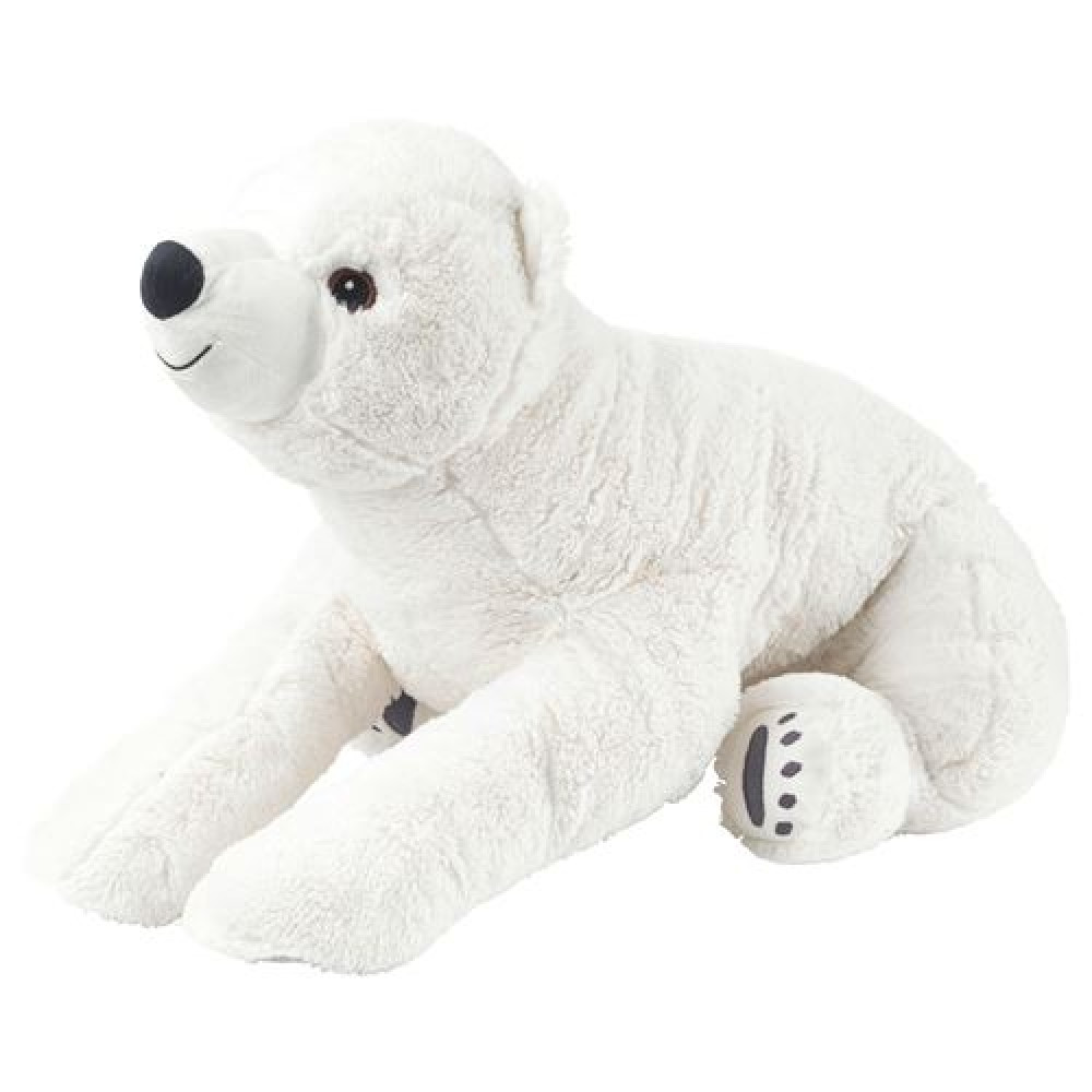 IKEA SNUTTIG - yumuşak oyuncak, 60 cm (beyaz)