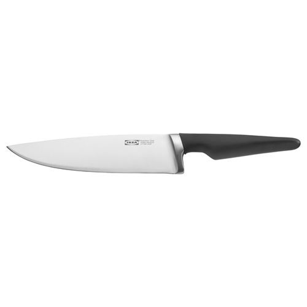 IKEA VÖRDA - şef bıçağı, 20 cm (paslanmaz çelik-siyah)