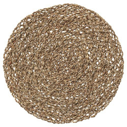 IKEA IHÅLLIG - amerikan servis, 37 cm (deniz sazı)