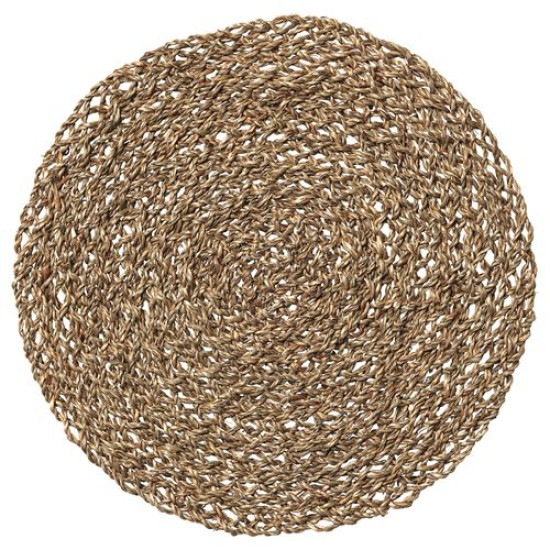 IKEA IHÅLLIG - amerikan servis, 37 cm (deniz sazı)