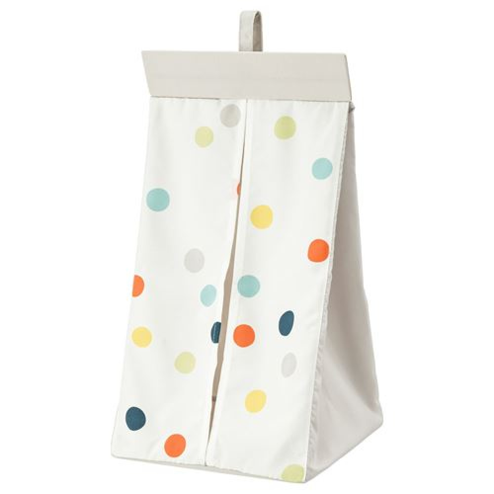 IKEA DRÖMLAND - bebek bezi torbası, 30x52x22 cm (çok renkli)