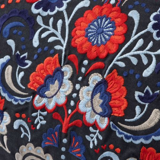 IKEA SKOGSKORN - kırlent, 40x65 cm (gri-çok renkli) gri-çok renkli