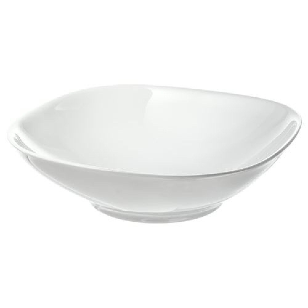 IKEA VÄRDERA - çukur tabak, 20x20 cm (beyaz)