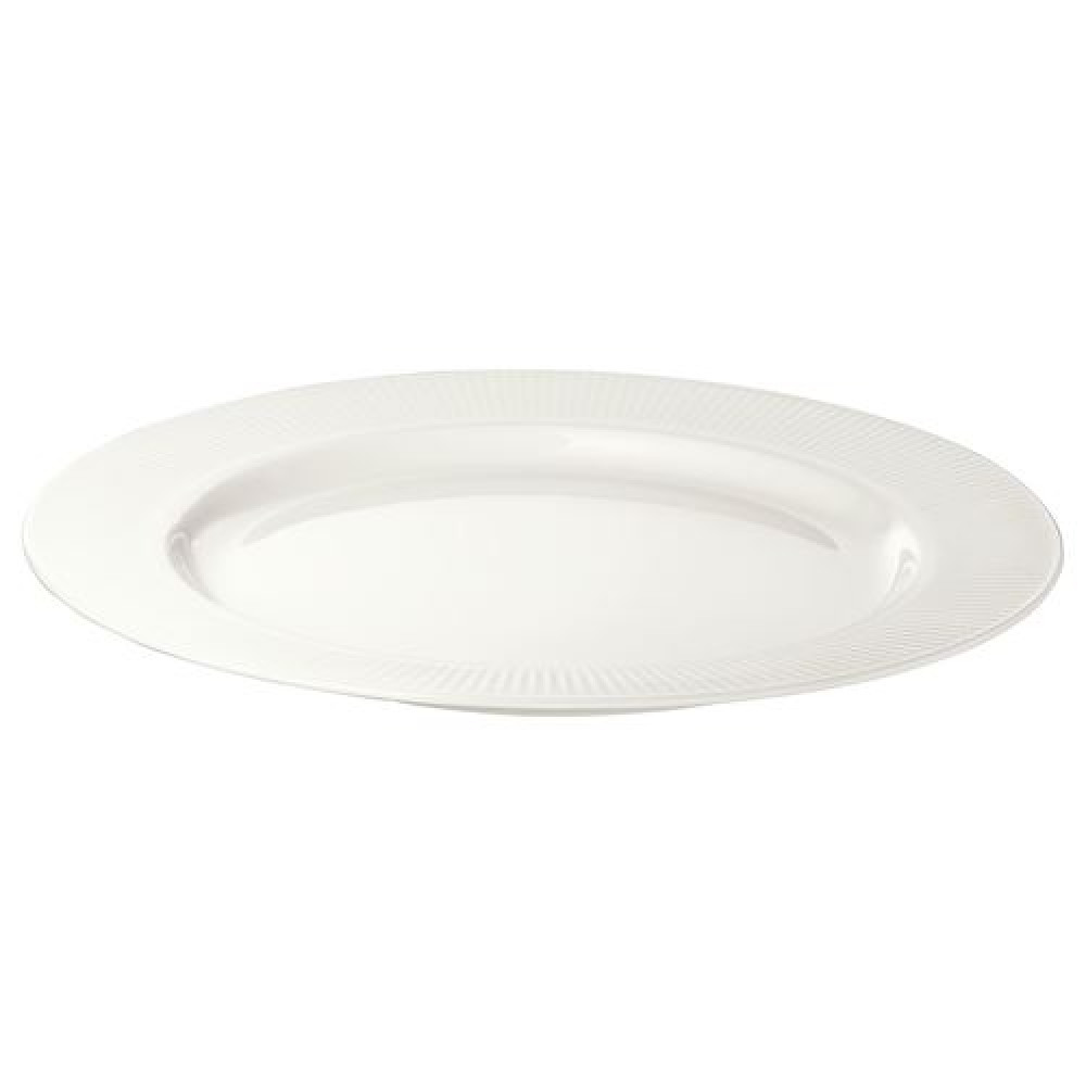 IKEA OFANTLIGT - tatlı tabağı, 22 cm (beyaz)