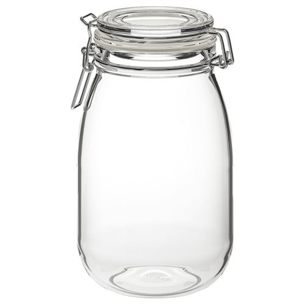 KORKEN - kapaklı cam kavanoz, 1,8 lt (cam)