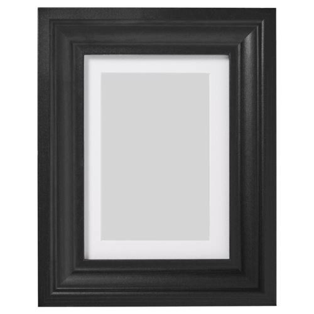 IKEA EDSBRUK - siyah çerçeve, 13x18 cm (siyah)