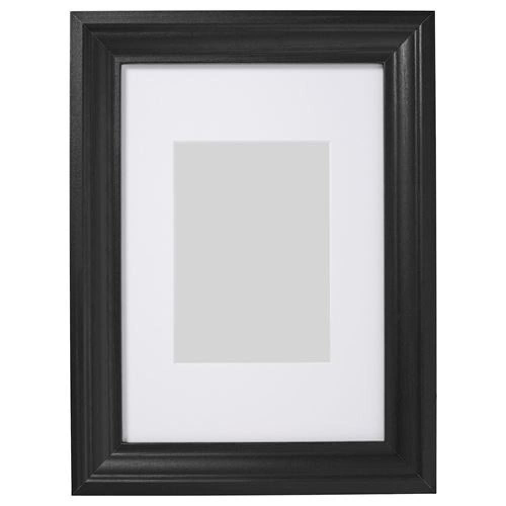 IKEA EDSBRUK - siyah çerçeve, 21x30 cm (siyah)