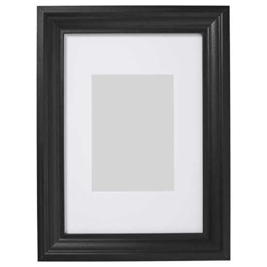 IKEA EDSBRUK - siyah çerçeve, 21x30 cm (siyah)
