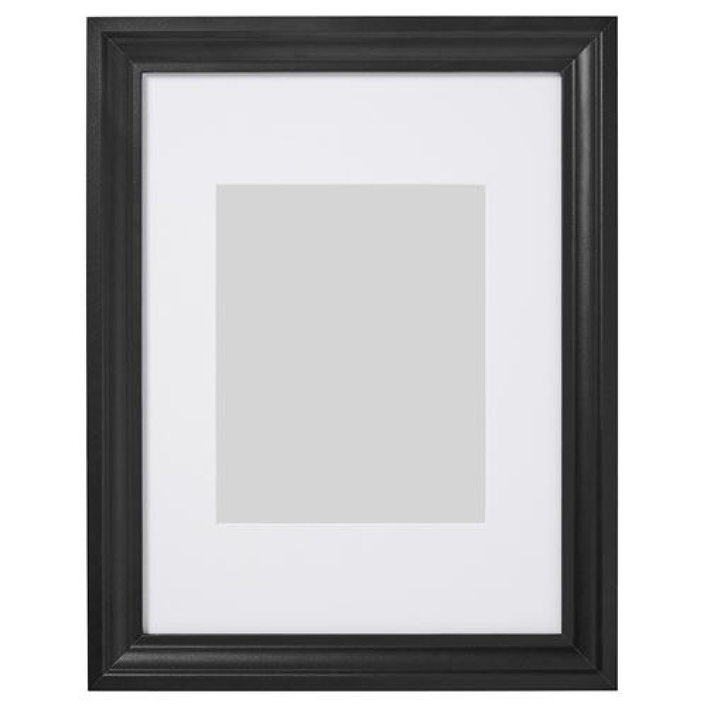 IKEA EDSBRUK - siyah çerçeve, 30x40 cm (siyah)