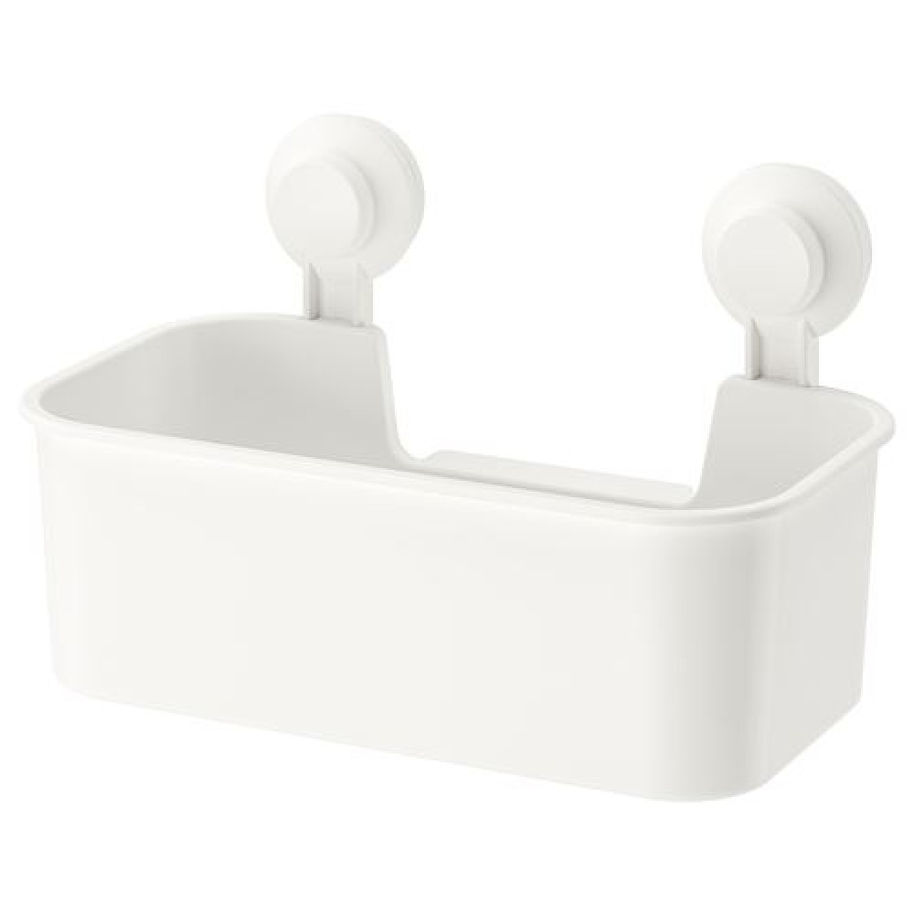 IKEA TISKEN - duş sepeti (beyaz)
