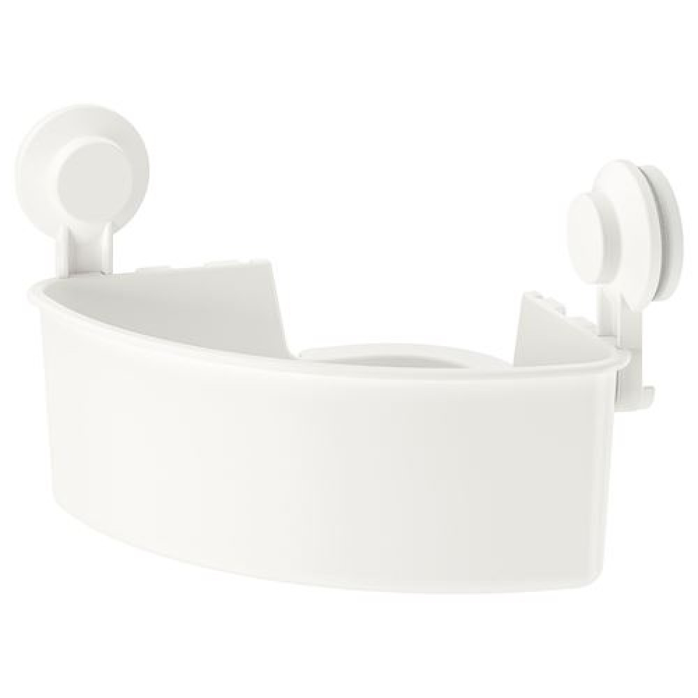 IKEA TISKEN - duş sepeti (beyaz)