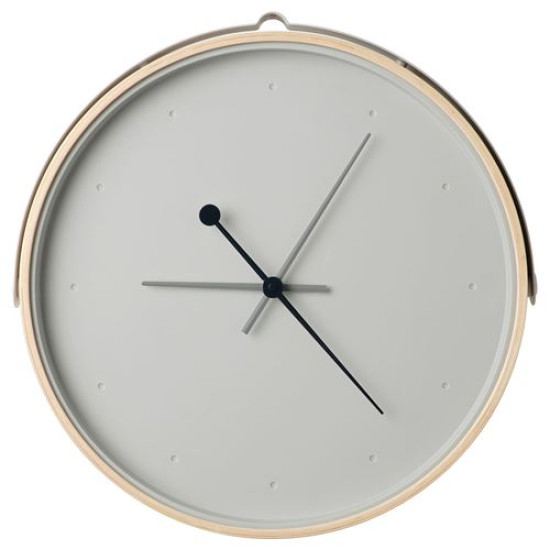 IKEA ROTBLÖTA - duvar saati, 42 cm (açık gri) açık gri