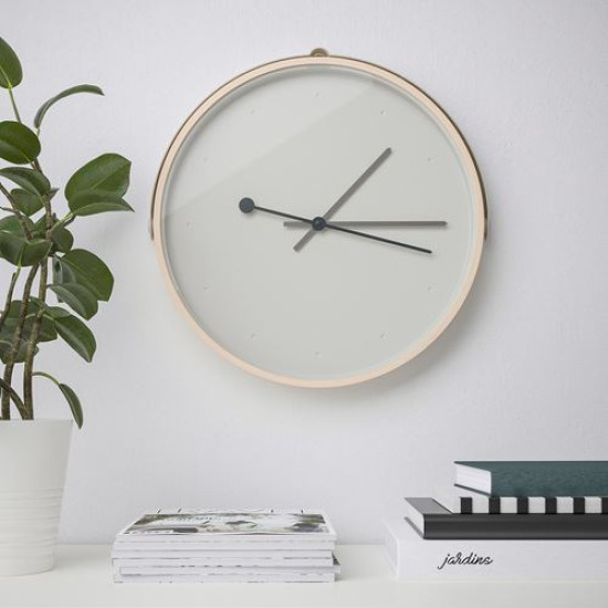 IKEA ROTBLÖTA - duvar saati, 42 cm (açık gri) açık gri