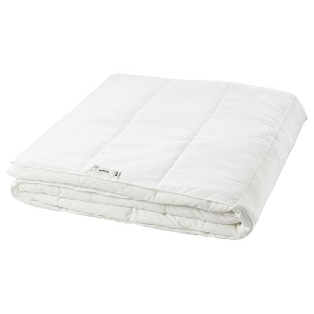 IKEA SÄFFEROT - çift kişilik yorgan, hafif sıcak tutar (beyaz)