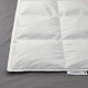 IKEA FJÄLLBRÄCKA - çift kişilik yorgan, sıcak tutar (beyaz) beyaz
