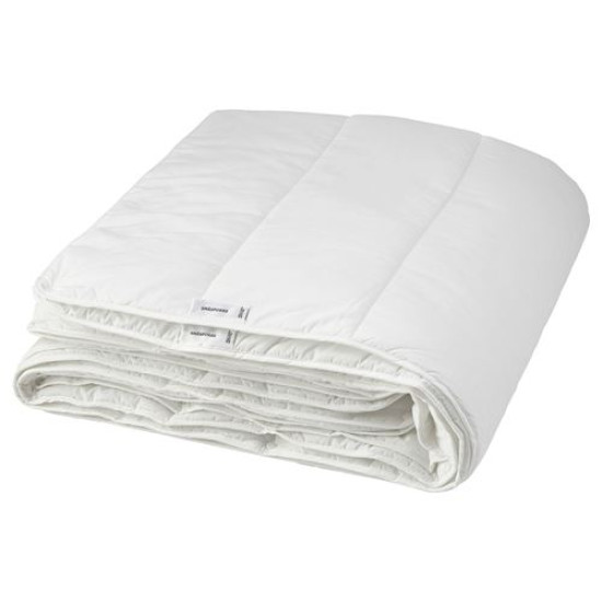 ikea-sm-sporre-tek-kişilik-yorgan-dört-mevsim-beyaz-beyaz
