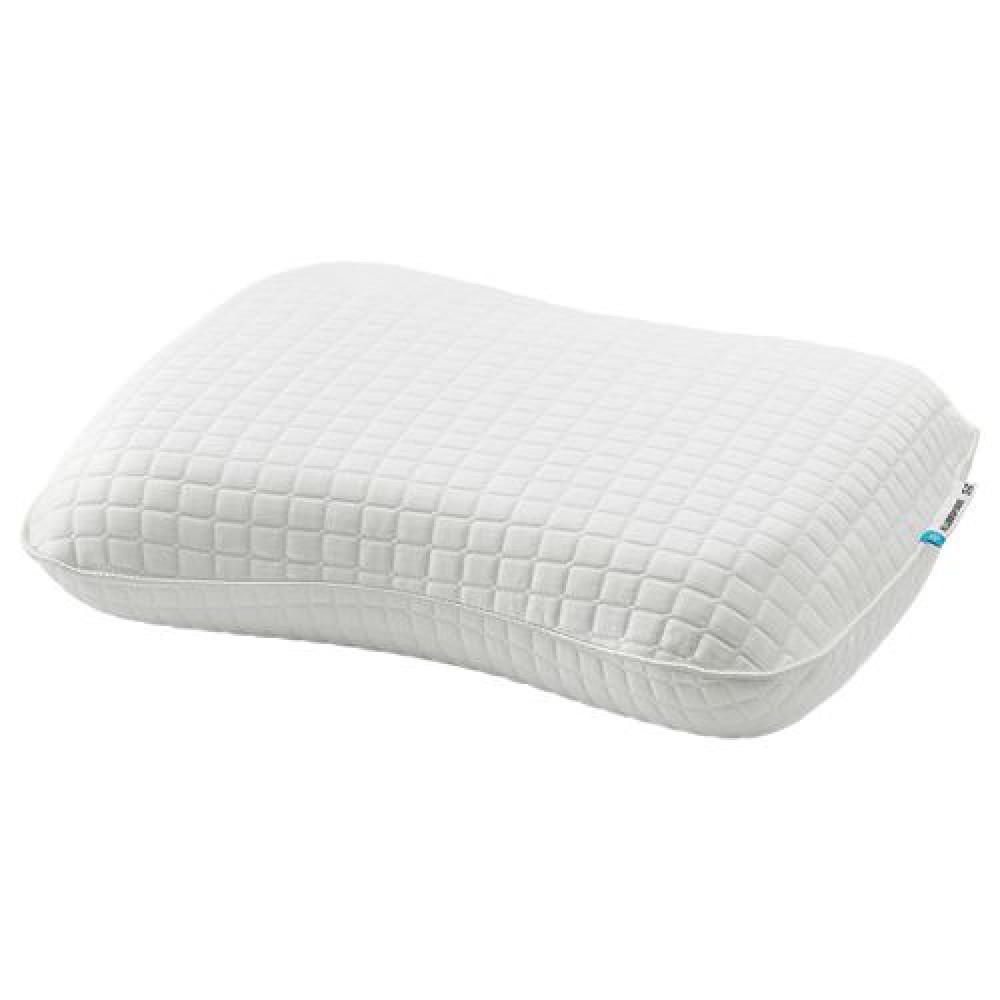 IKEA KLUBBSPORRE - ergonomik yastık, 44x56 cm (beyaz)
