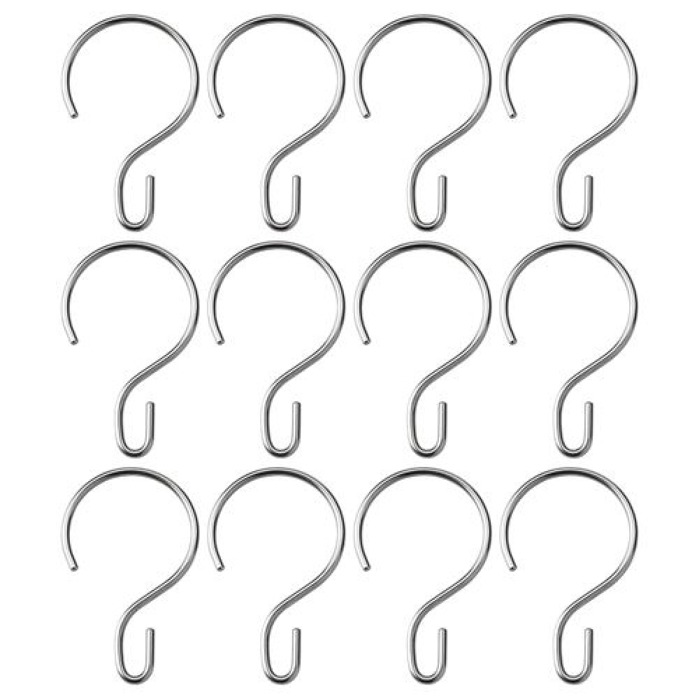 IKEA RUDSJÖN - duş perdesi halkası (metal rengi)