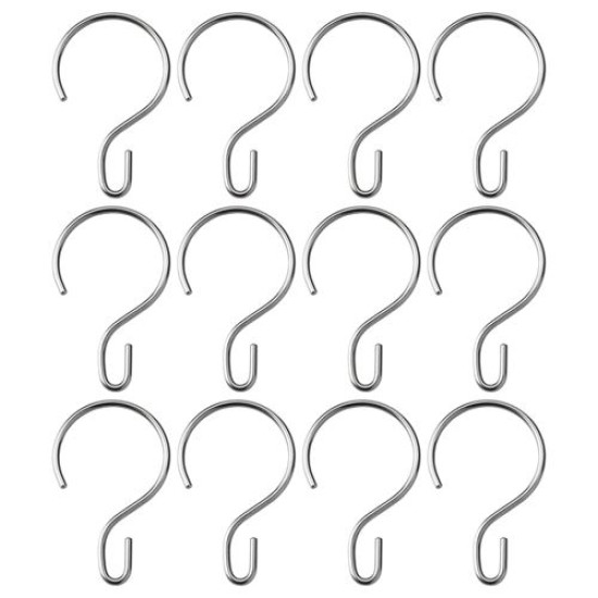 IKEA RUDSJÖN - duş perdesi halkası (metal rengi)