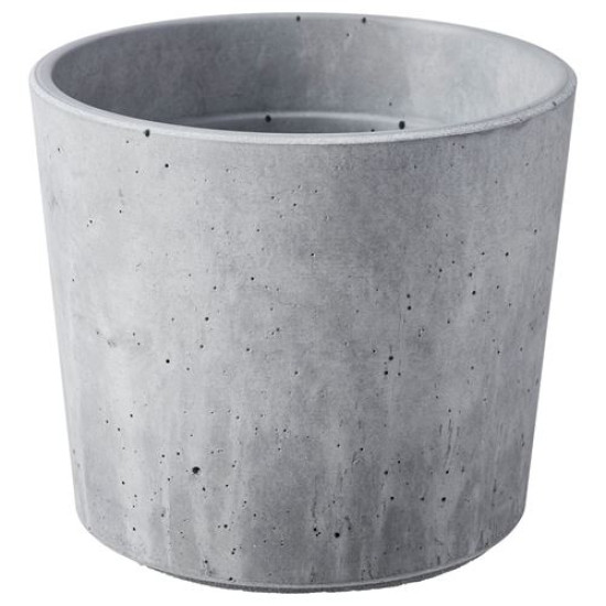 IKEA BOYSENBÄR - beton saksı, 9 cm (açık gri)