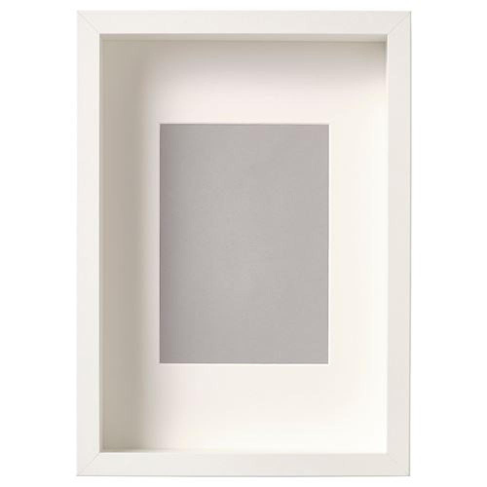 IKEA SANNAHED - beyaz çerçeve, 21x30 cm (beyaz)