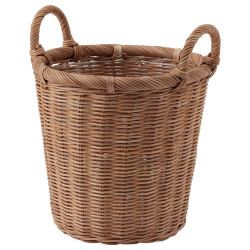 IKEA KAKTUSFIKON - rattan saksı, 24 cm (rattan)