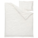 IKEA LENAST - bebek nevresim takımı, 110x125/35x55 cm (beyaz) beyaz