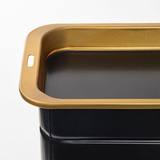 BLOMNING - gıda saklama kutusu, 11x7x20 cm (siyah) siyah