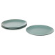 ikea-f-rgklar-tabak-seti-26-cm-mat-açık-turkuaz-mat-açık-turkuaz