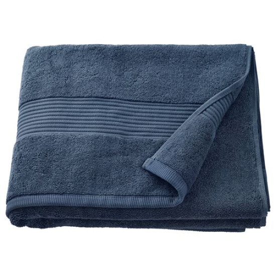 ikea-fredriksjön-banyo-havlusu-70x140-cm-koyu-mavi-koyu-mavi