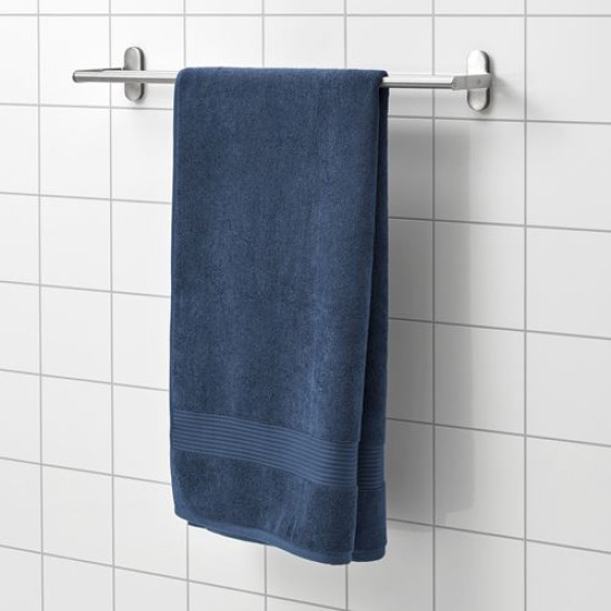 ikea-fredriksjön-banyo-havlusu-70x140-cm-koyu-mavi-koyu-mavi