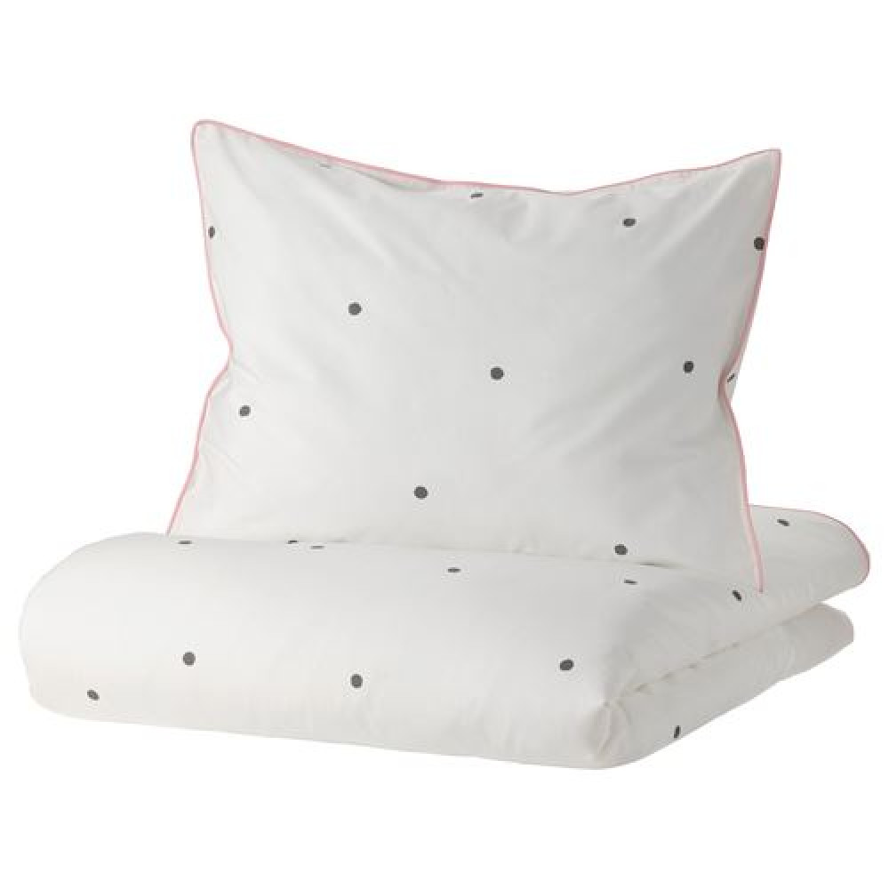 IKEA VÄNKRETS - çocuk nevresim takımı, 150x200/50x60 cm (beyaz)