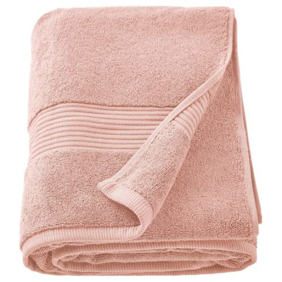 IKEA FREDRIKSJÖN - banyo havlusu, 100x150 cm (açık pembe)