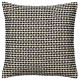 IKEA KUSTFLY - kırlent kılıfı, 50x50 cm (bej-siyah) bej-siyah
