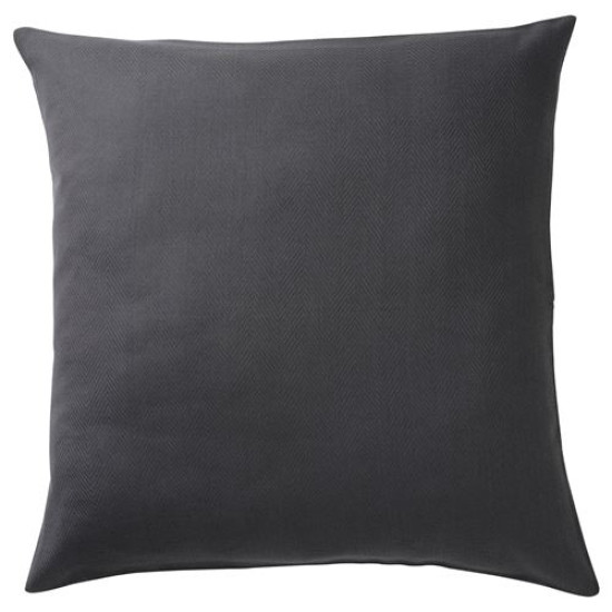 IKEA PRAKTSALVIA - kırlent kılıfı, 50x50 cm (antrasit) antrasit