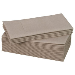 IKEA MOTTAGA - peçete, 38x38 cm (bej)