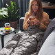 IKEA ODONVIDE - ağırlıklı battaniye, 150x200 cm 8 kg (koyu gri)