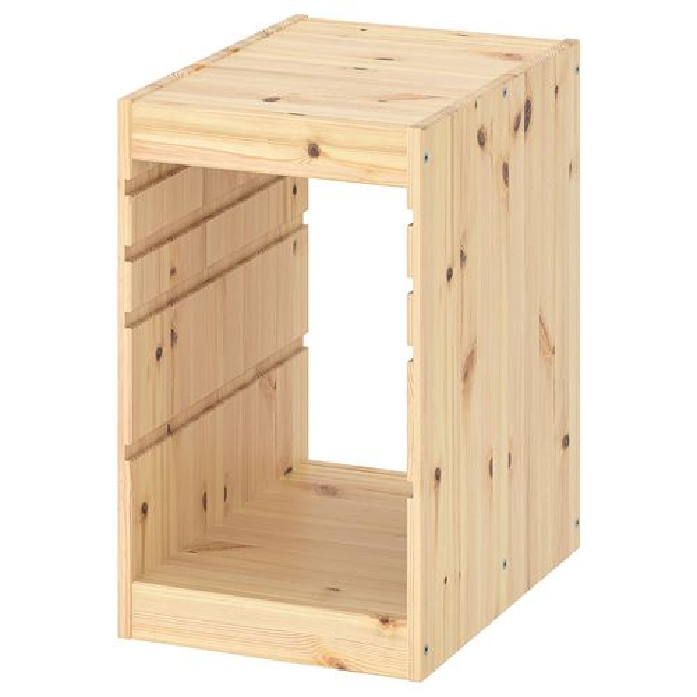 IKEA TROFAST - saklama ünitesi iskeleti, 32x44x52 cm (açık beyaz vernikli çam)