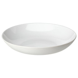 IKEA GODMIDDAG - seramik servis kasesi, 30 cm (beyaz)