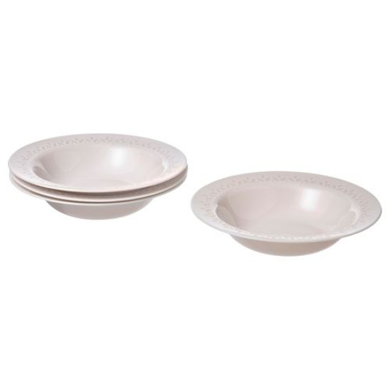 ikea-paradisisk-çukur-tabak-seti-22-cm-kırık-beyaz-kırık-beyaz