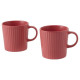 ikea-kejserlig-kupa-seti-30-cl-koyu-pembe-koyu-pembe