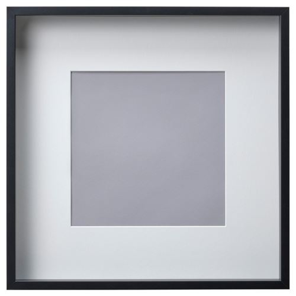 IKEA SANNAHED - siyah çerçeve, 50x50 cm (siyah)