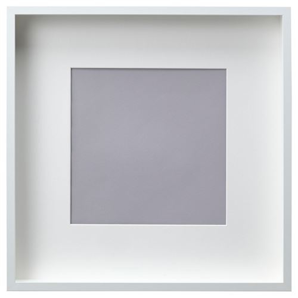 IKEA SANNAHED - beyaz çerçeve, 50x50 cm (beyaz)