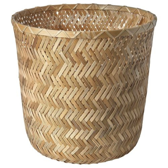 ikea-klynnon-bambu-saksı-24-cm-bambu-bambu